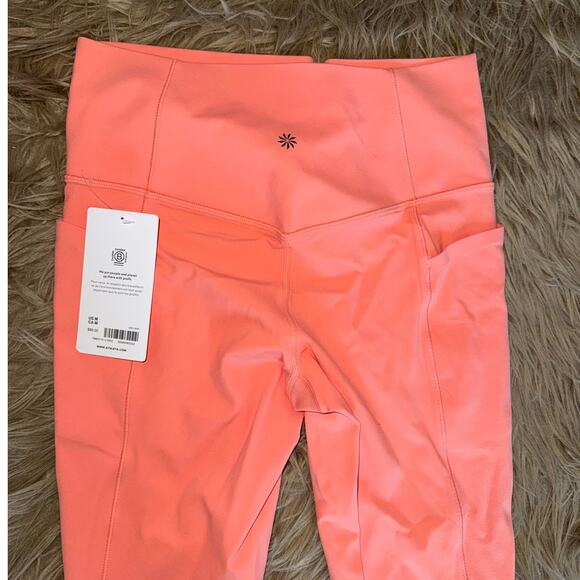 New Athleta Salutation Stash Pocket II Crop Capri Legging size M - Picture 7 of 7